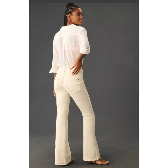 NWT Pilcro The Icon High-Rise Button-Up Flare Jeans-31 waist - Picture 3 of 6